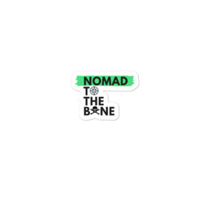 Nomad to the Bone Bubble-free sticker