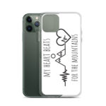 My Heart Beats for the Mountains iPhone Case