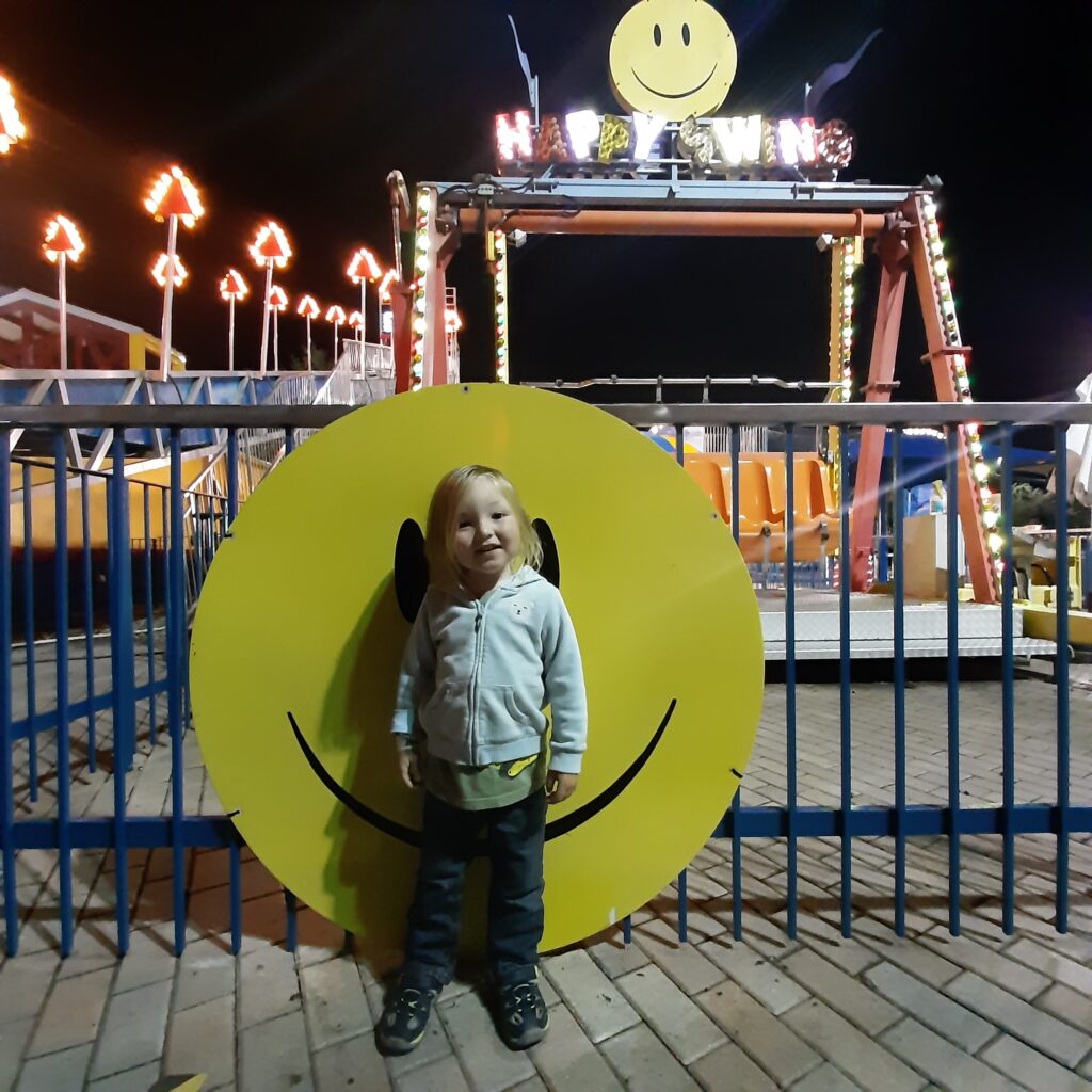 Happy Swing and best rides at Fun Spot America in Kissimmee Fl